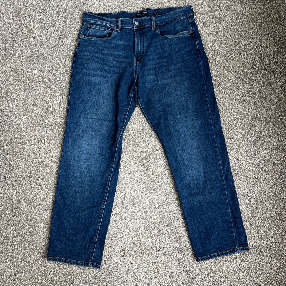 Lucky Brand Medium Wash 221 Straight Leg Jeans, Size 36 x 30